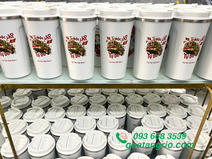 Bình Giữ Nhiệt Khắc Logo Theo Yêu Cầu