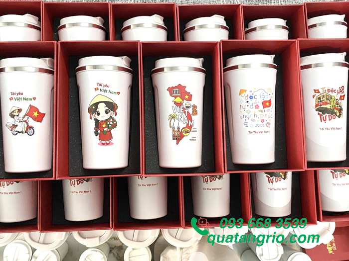 Bình Giữ Nhiệt Khắc Logo Theo Yêu Cầu